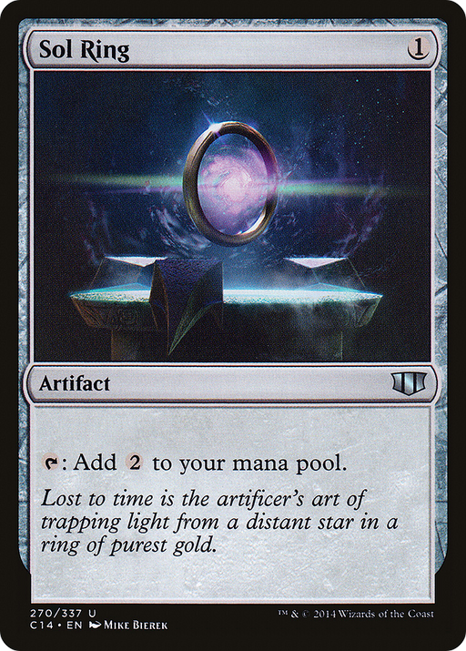 Sol Ring (C14-270) [Commander 2014] MTG Single Wizards of the Coast