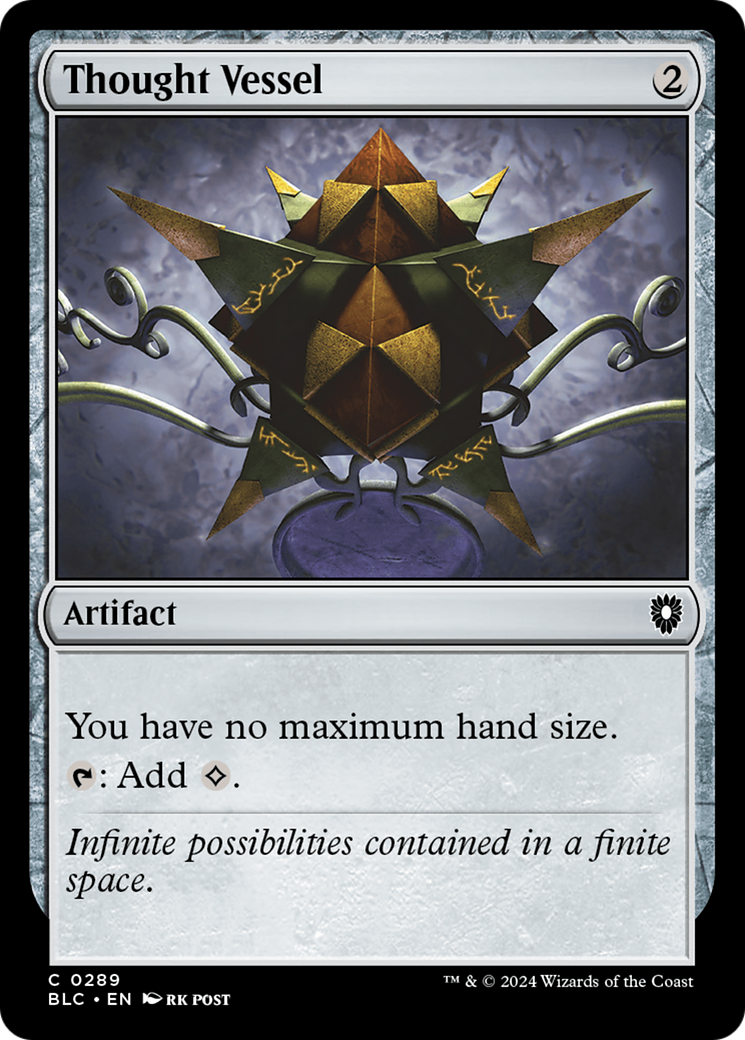 Thought Vessel (BLC-289) [Bloomburrow Commander] MTG Single Wizards of the Coast