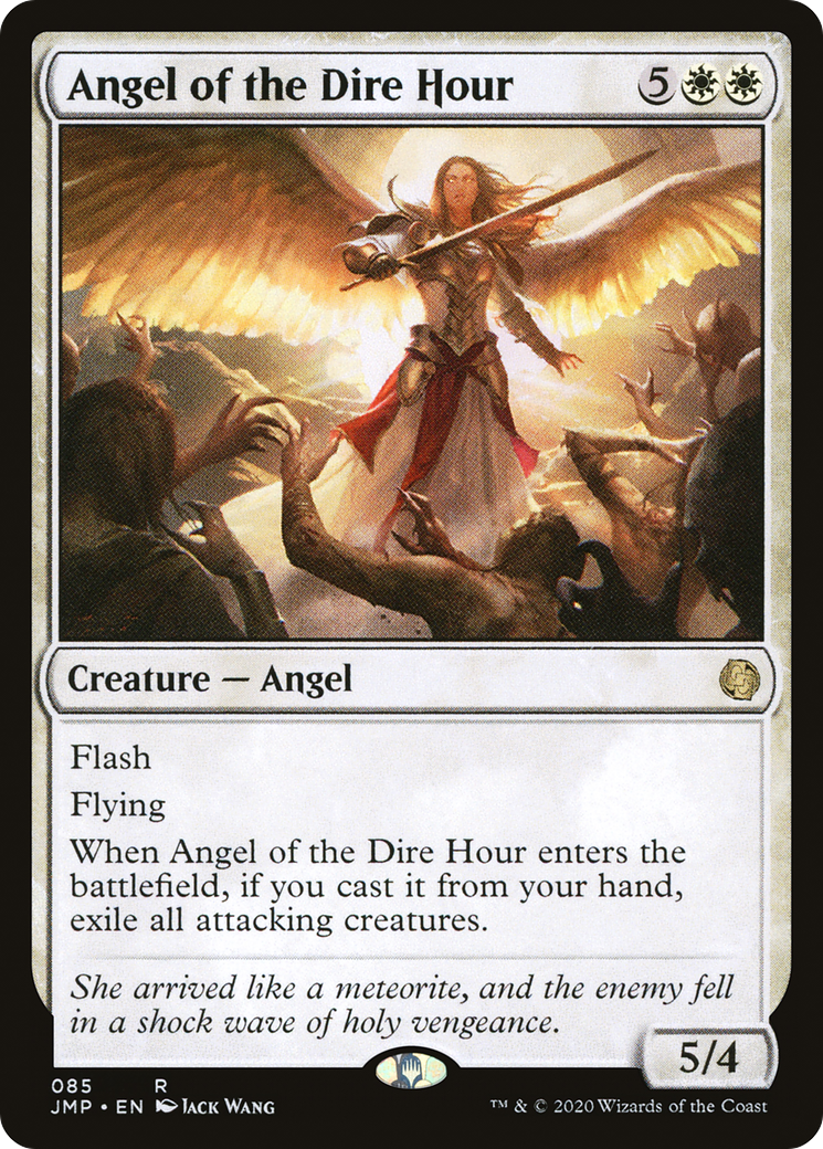 Angel of the Dire Hour (JMP-085) [Jumpstart] MTG Single Wizards of the Coast