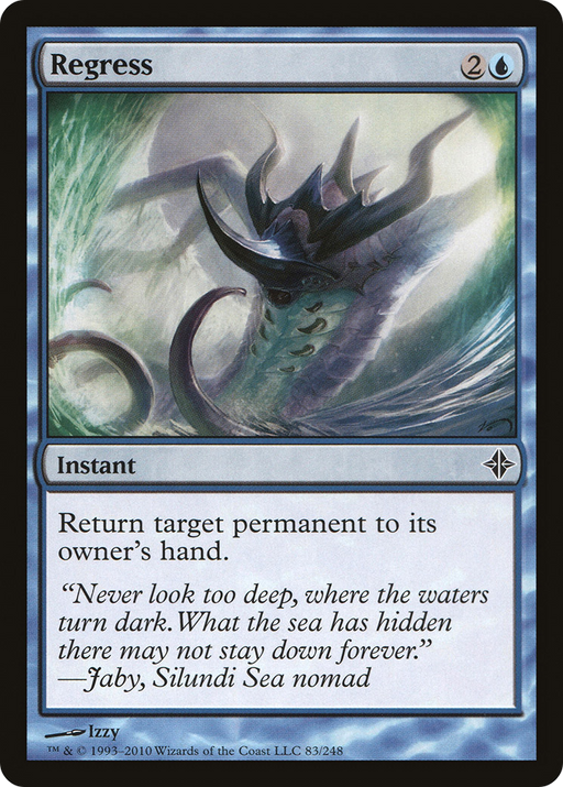 Regress (ROE-083) [Rise of the Eldrazi] MTG Single Wizards of the Coast