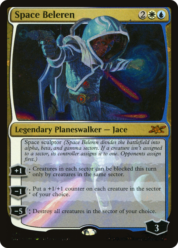 Space Beleren (Galaxy Foil) (UNF-464) [Unfinity] Foil MTG Single Wizards of the Coast