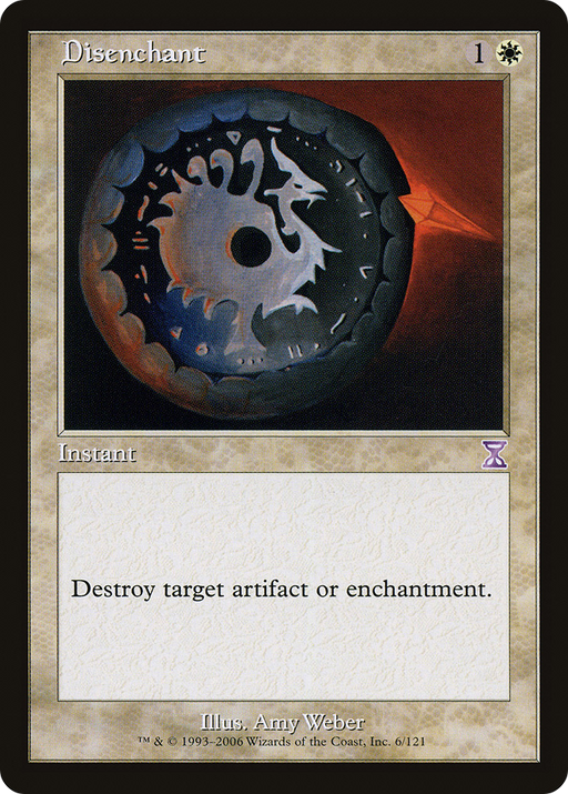Disenchant (TSB-006) [Time Spiral Timeshifted] MTG Single Wizards of the Coast