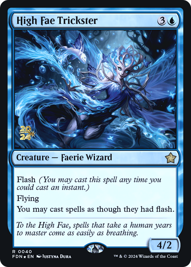 High Fae Trickster (PRE-040) [Foundations Promos] Foil MTG Single Wizards of the Coast