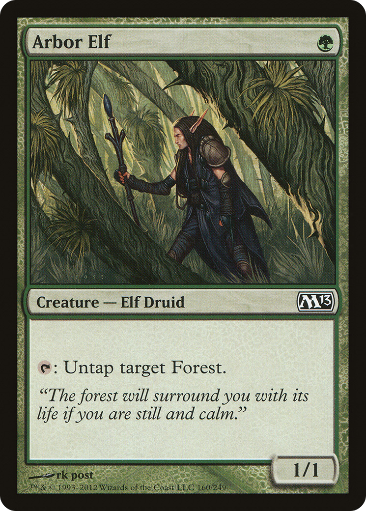 Arbor Elf (M13-160) [Magic 2013] MTG Single Wizards of the Coast