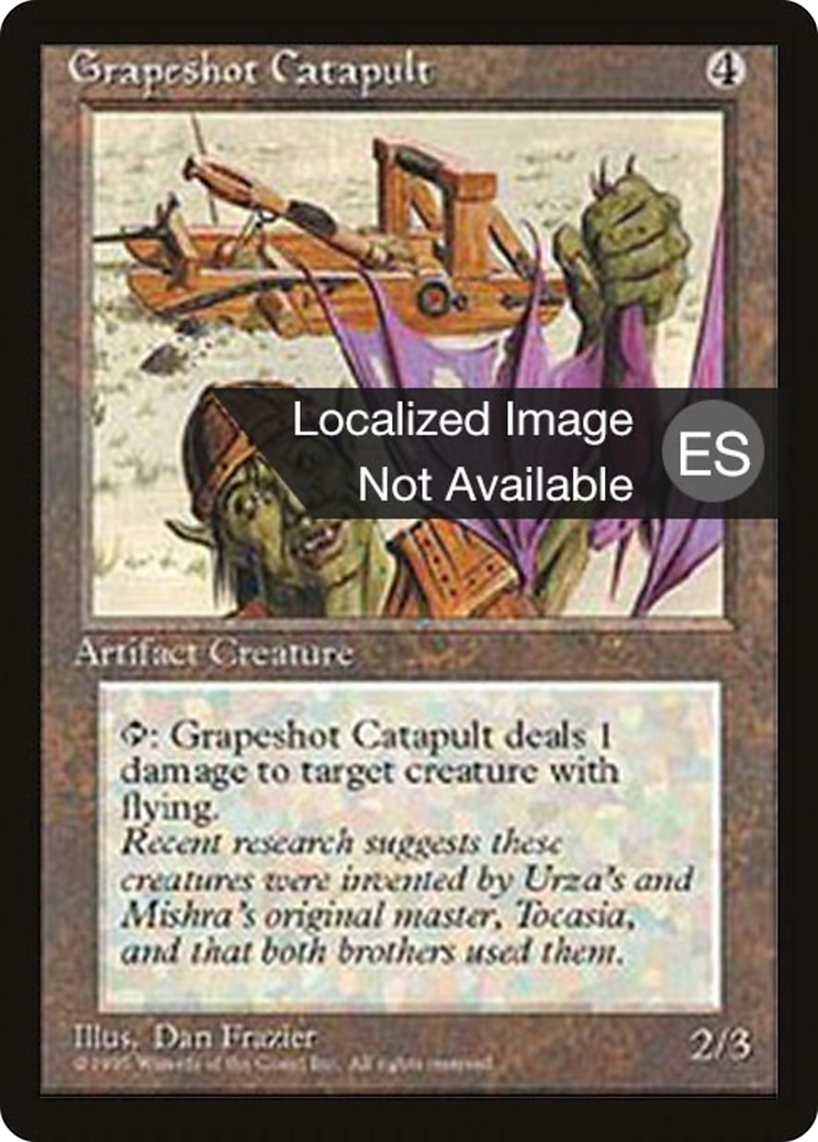Grapeshot Catapult (4BB-322) [Fourth Edition Foreign Black Border] MTG Single Wizards of the Coast