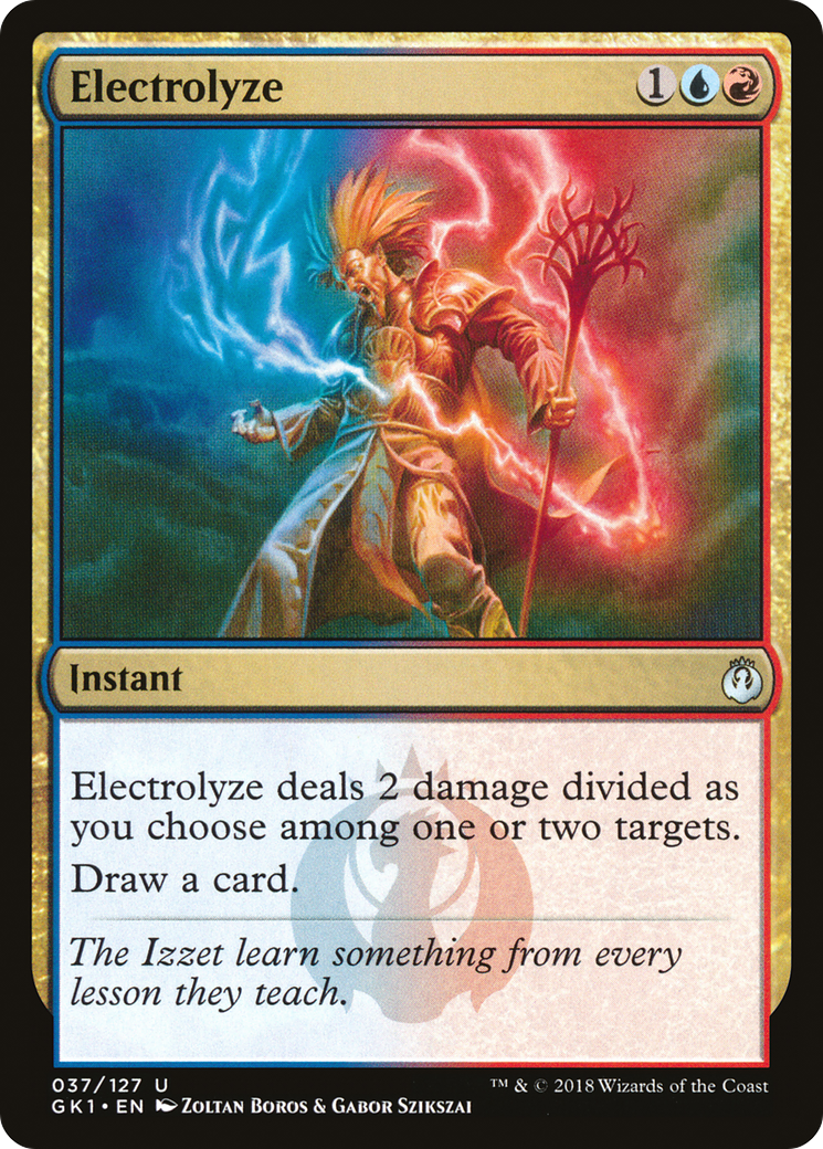 Electrolyze (GR1-037) [Misc] GRN Guild Kit MTG Single Wizards of the Coast