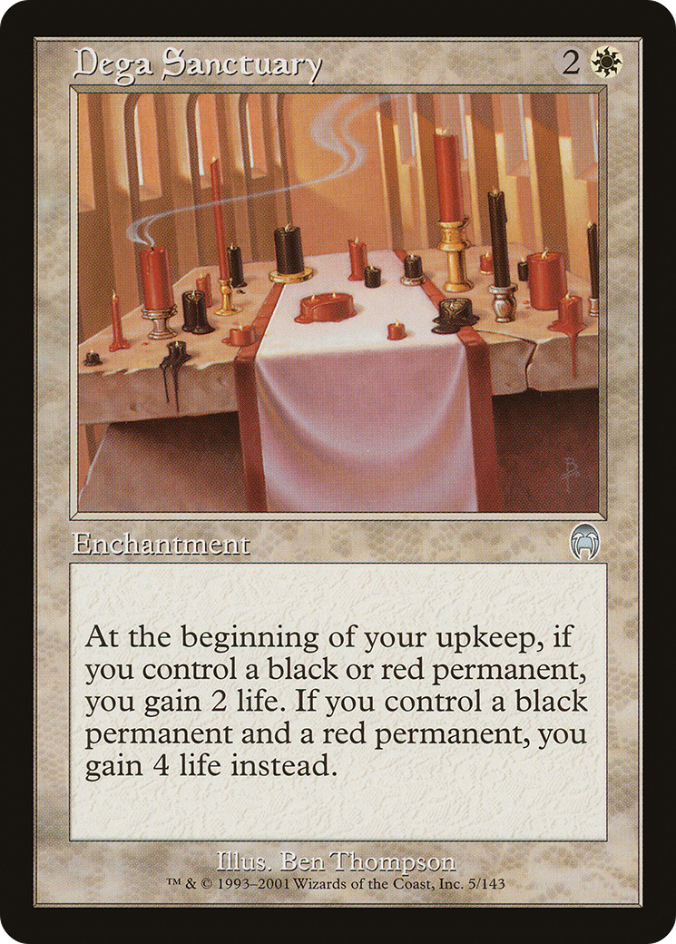 Dega Sanctuary (APC-005) [Apocalypse] MTG Single Wizards of the Coast