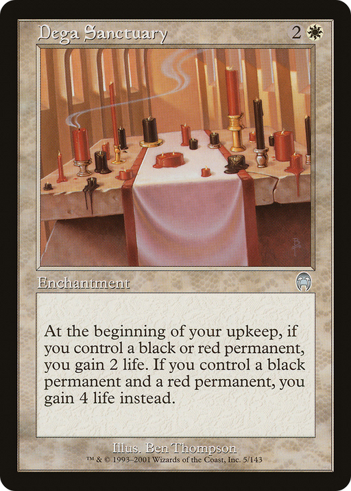 Dega Sanctuary (APC-005) [Apocalypse] MTG Single Wizards of the Coast