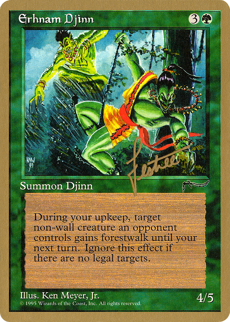 Erhnam Djinn (WCD-BL64) [Misc] Pro Tour Collector Set MTG Single Wizards of the Coast