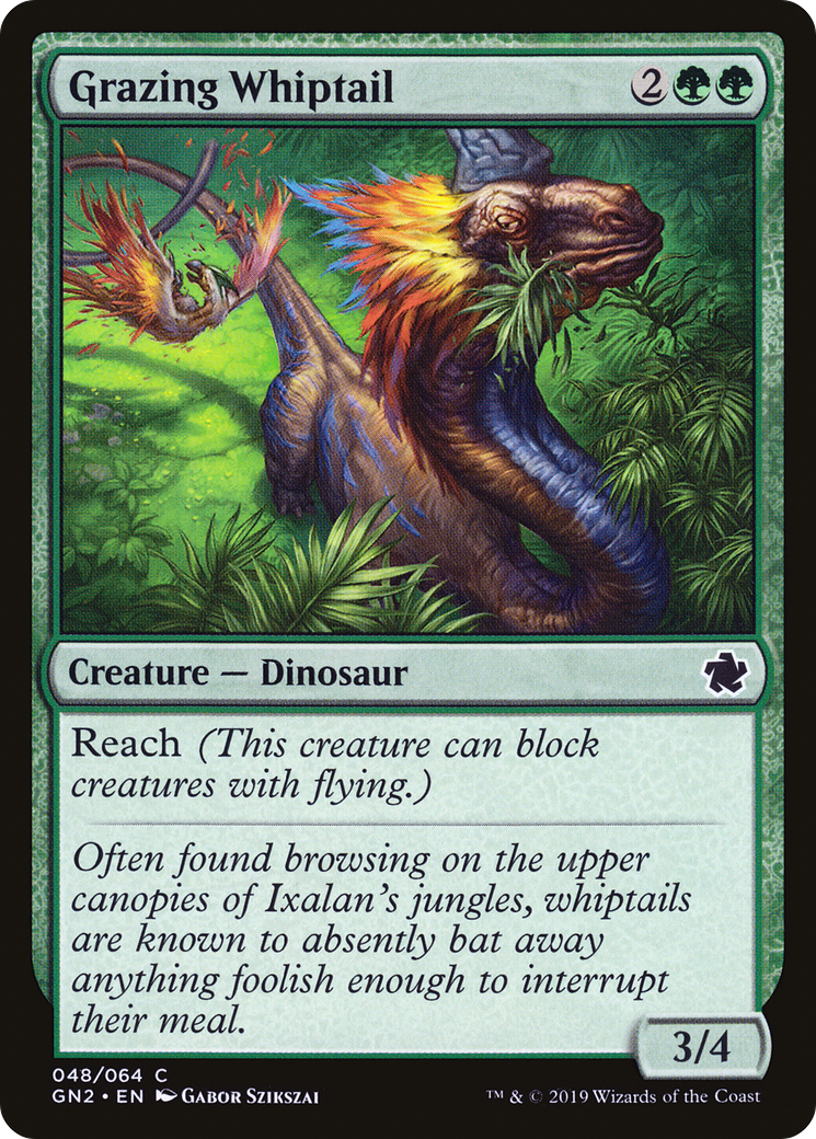 Grazing Whiptail (GN2-048) [Misc] Game Night 2019 MTG Single Wizards of the Coast