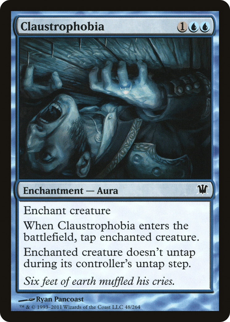 Claustrophobia (ISD-048) [Innistrad] MTG Single Wizards of the Coast