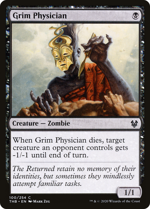 Grim Physician (THB-100) [Theros Beyond Death] MTG Single Wizards of the Coast