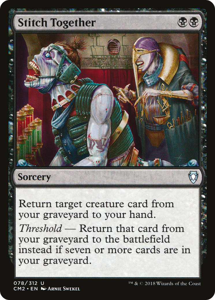 Stitch Together (CM2-078) [Commander Anthology Volume II] MTG Single Wizards of the Coast