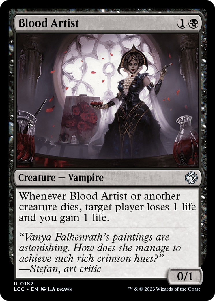 Blood Artist (LCC-182) [The Lost Caverns of Ixalan Commander] MTG Single Wizards of the Coast