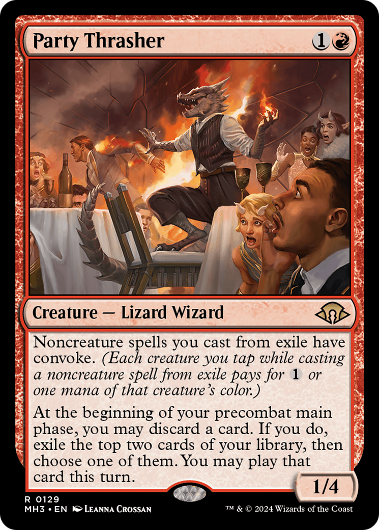 Party Thrasher (MH3-129) [Modern Horizons 3] MTG Single Modern Horizons 3