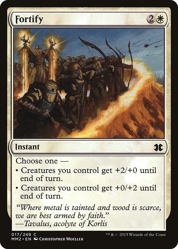 Fortify (MM2-017) [Modern Masters 2015] MTG Single Modern Masters 2015