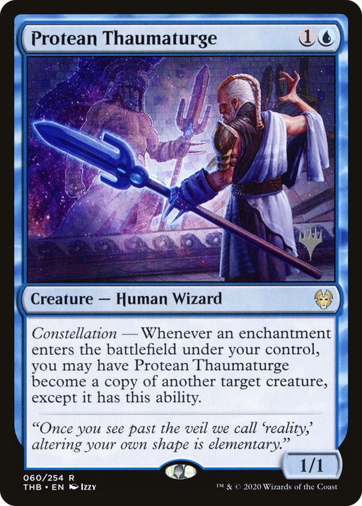Protean Thaumaturge (PPTHB-060) [Theros Beyond Death Promos] MTG Single Wizards of the Coast