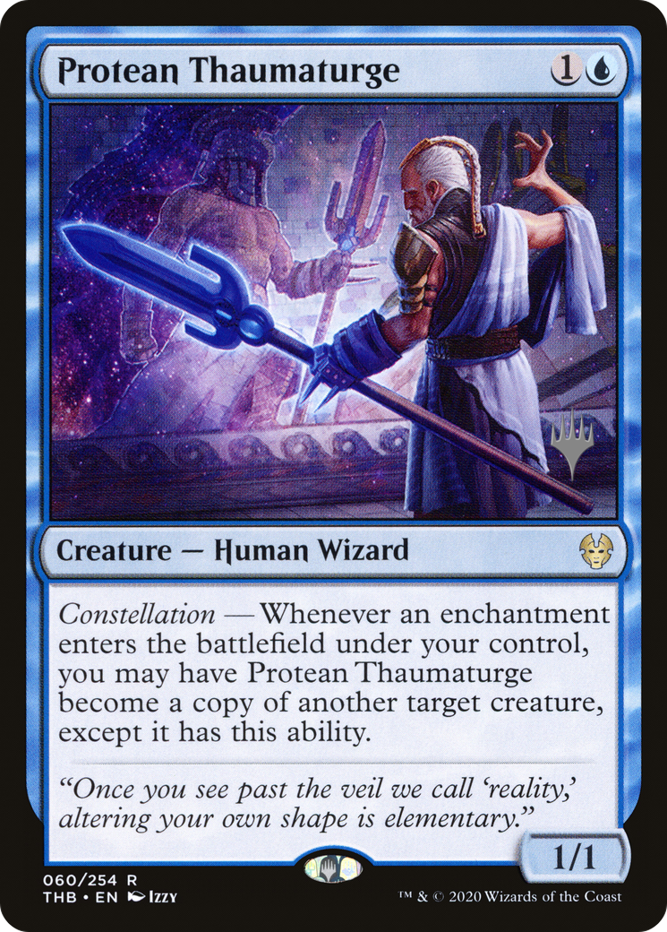 Protean Thaumaturge (PPTHB-060) [Theros Beyond Death Promos] Foil MTG Single Wizards of the Coast