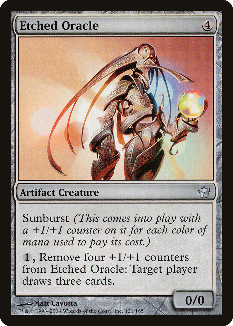 Etched Oracle (5DN-121) [Fifth Dawn] MTG Single Wizards of the Coast