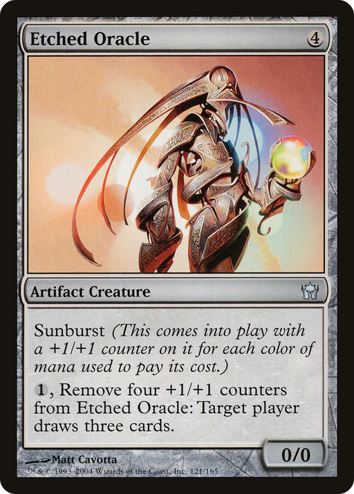 Etched Oracle (5DN-121) [Fifth Dawn] MTG Single Wizards of the Coast