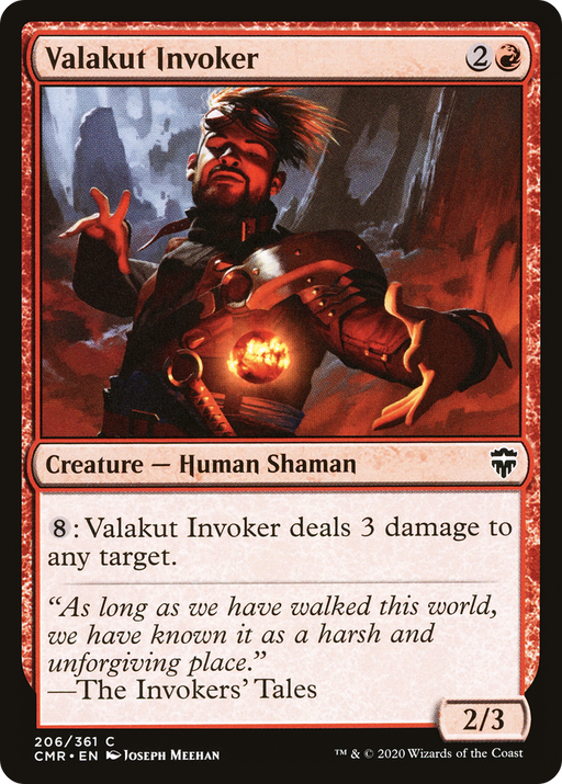 Valakut Invoker (CMR-206) [Commander Legends] MTG Single Wizards of the Coast