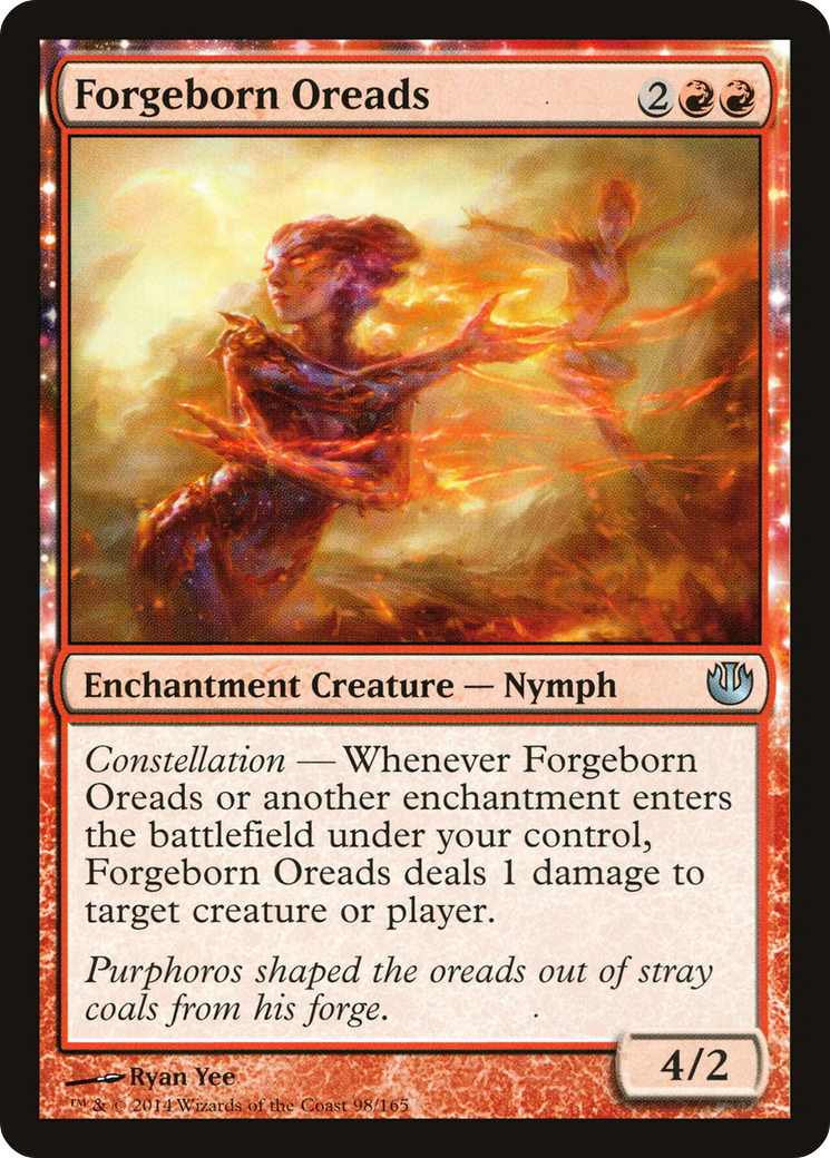 Forgeborn Oreads (JOU-098) [Journey into Nyx] MTG Single Wizards of the Coast