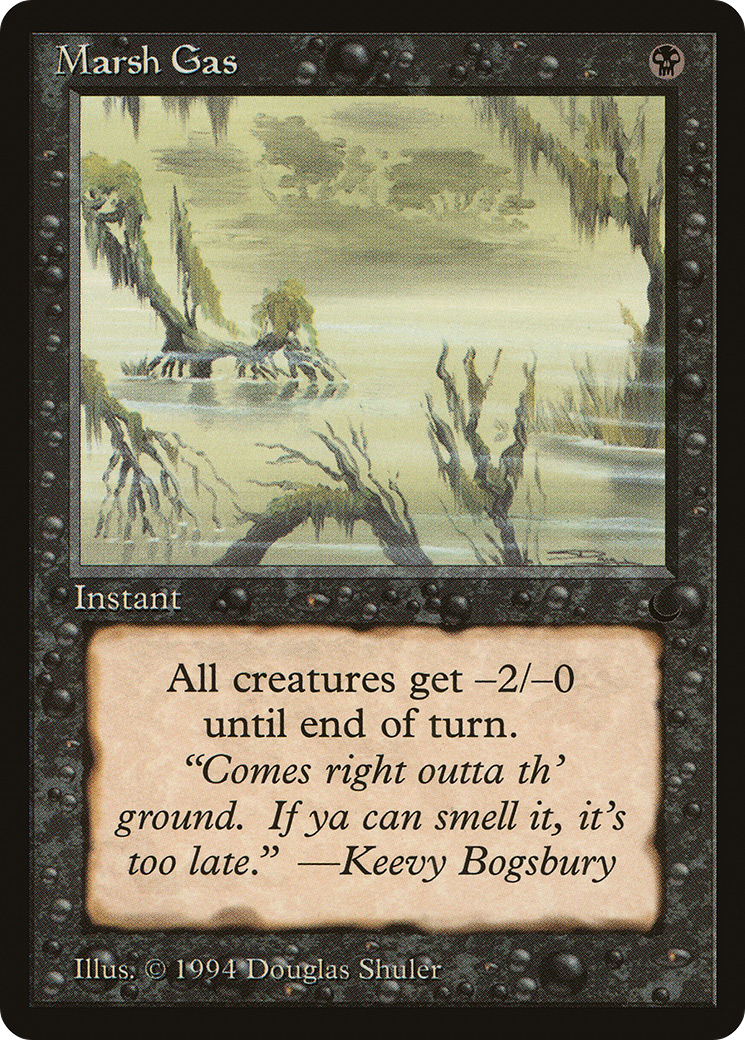 Marsh Gas (DRK-048) [Oldschool] The Dark MTG Single Wizards of the Coast