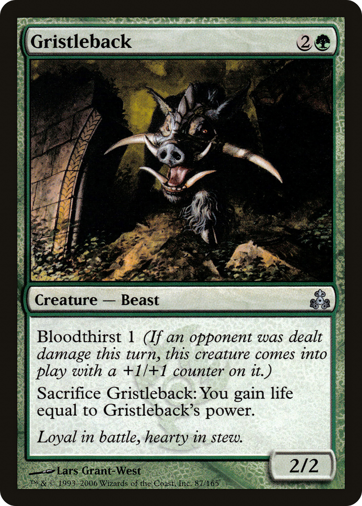 Gristleback (GPT-087) [Guildpact] MTG Single Wizards of the Coast