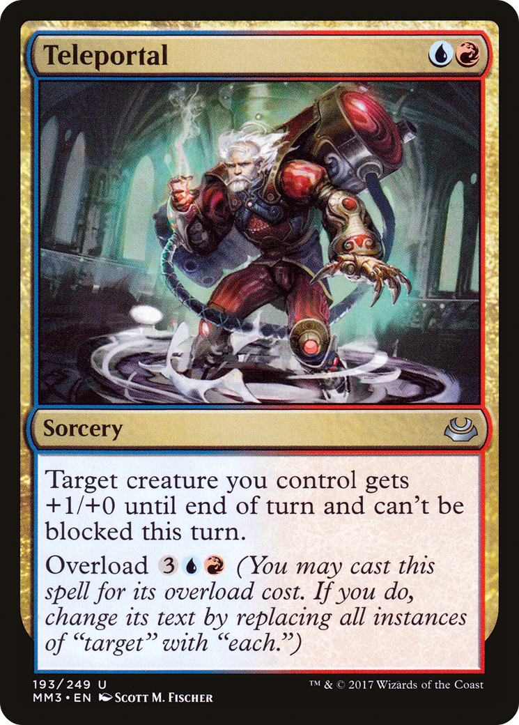 Teleportal (MM3-193) [Modern Masters 2017] MTG Single Modern Masters 2017