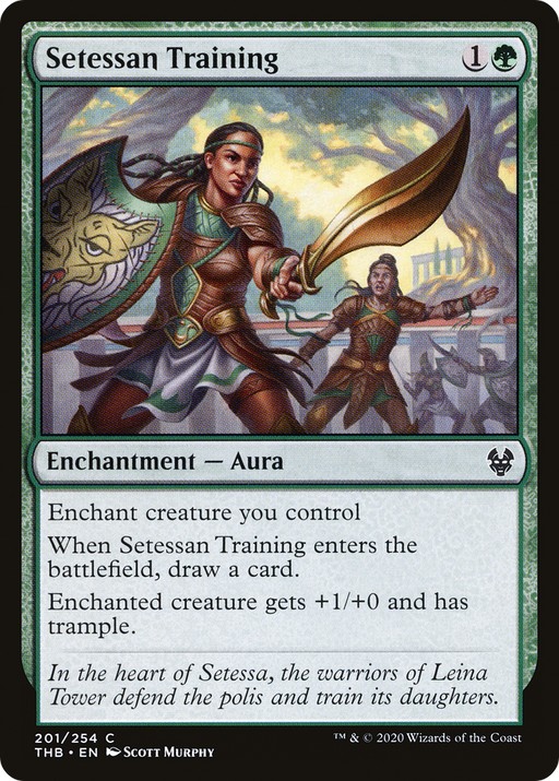 Setessan Training (THB-201) [Theros Beyond Death] MTG Single Wizards of the Coast
