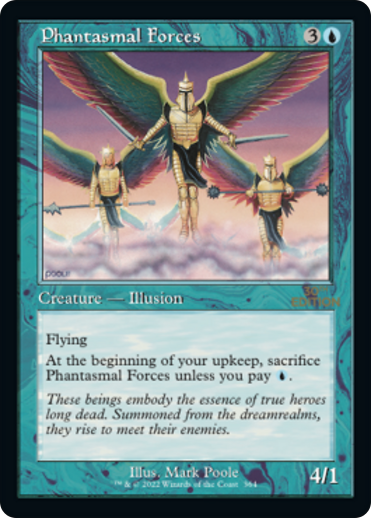 Phantasmal Forces (30A-364) [30th Anniversary Edition] MTG Single Wizards of the Coast