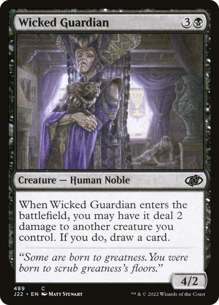 Wicked Guardian (J22-489) [Jumpstart 2022] MTG Single Wizards of the Coast