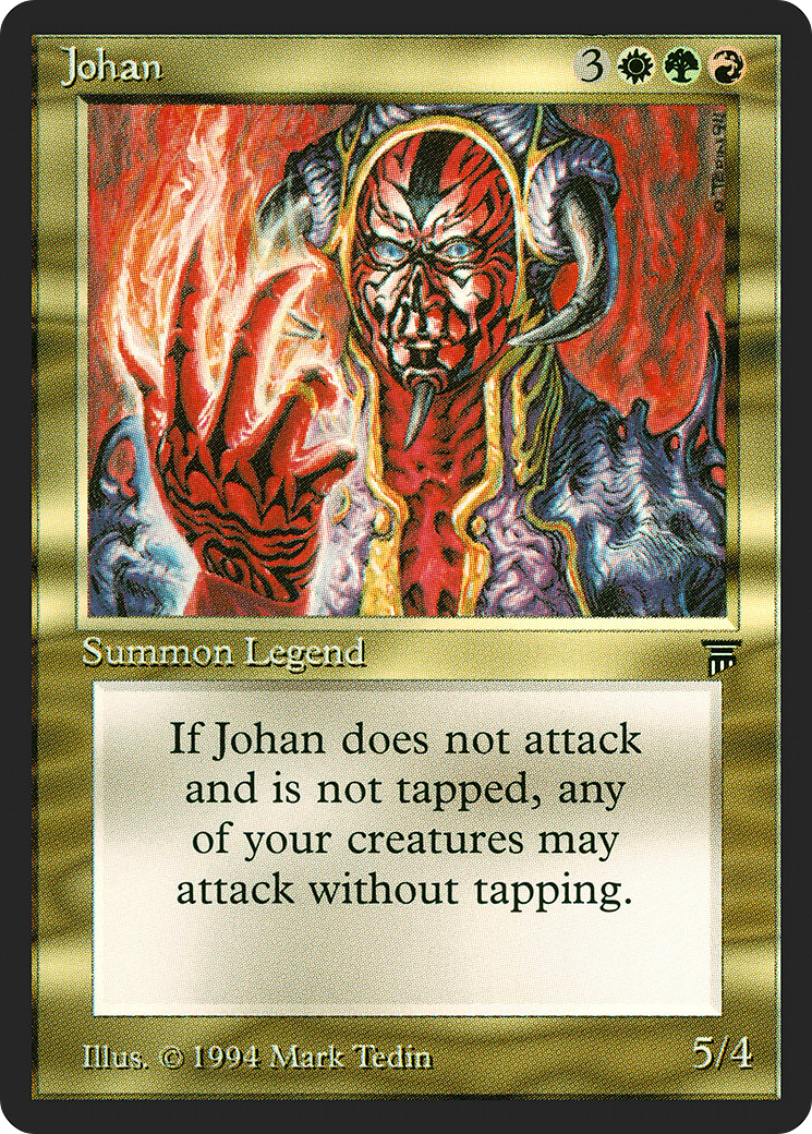Johan (LEG-) [Oldschool] Legends MTG Single Wizards of the Coast