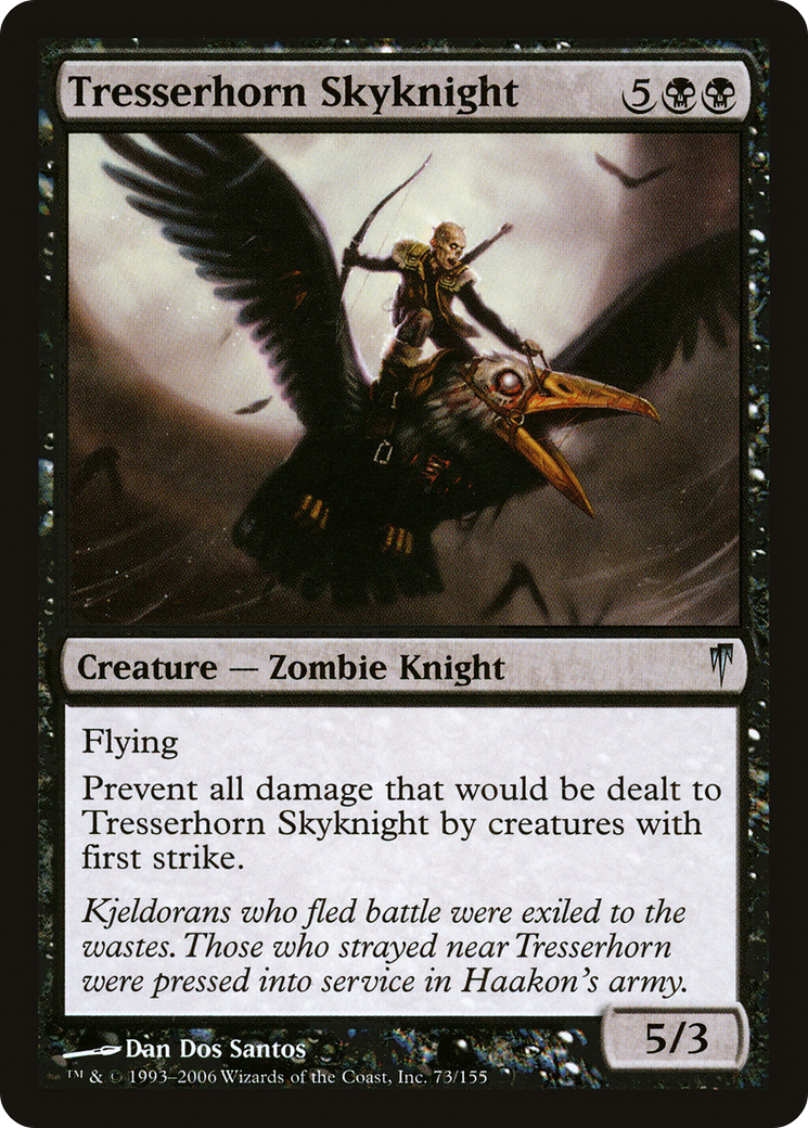 Tresserhorn Skyknight (CSP-073) [Coldsnap] MTG Single Wizards of the Coast