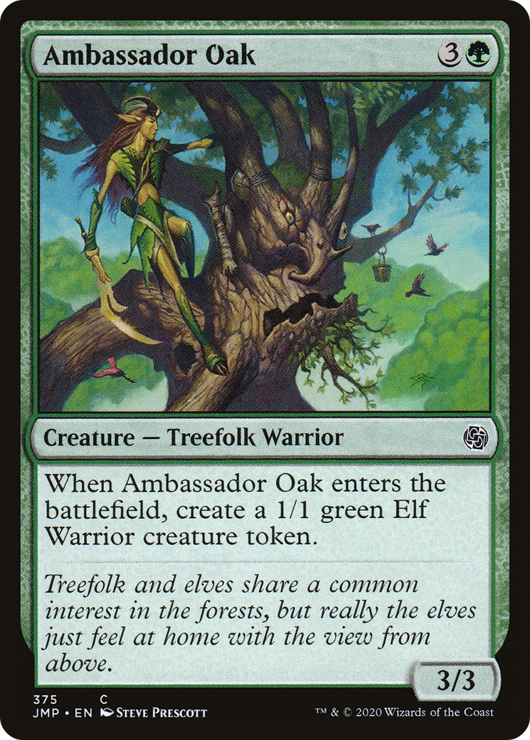 Ambassador Oak (JMP-375) [Jumpstart] MTG Single Wizards of the Coast