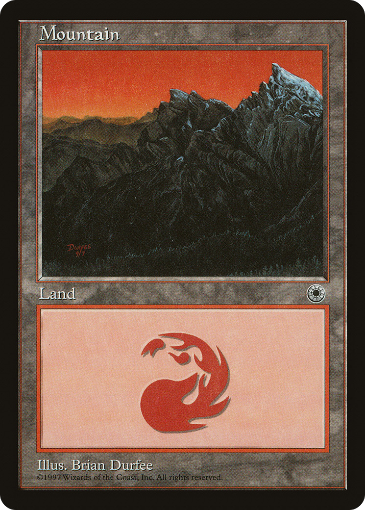 Mountain (POR-209) [Misc] Portal MTG Single Wizards of the Coast