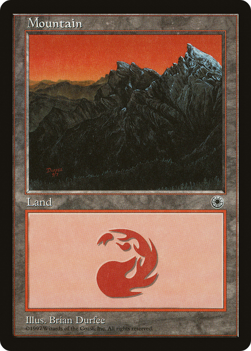 Mountain (POR-209) [Misc] Portal MTG Single Wizards of the Coast