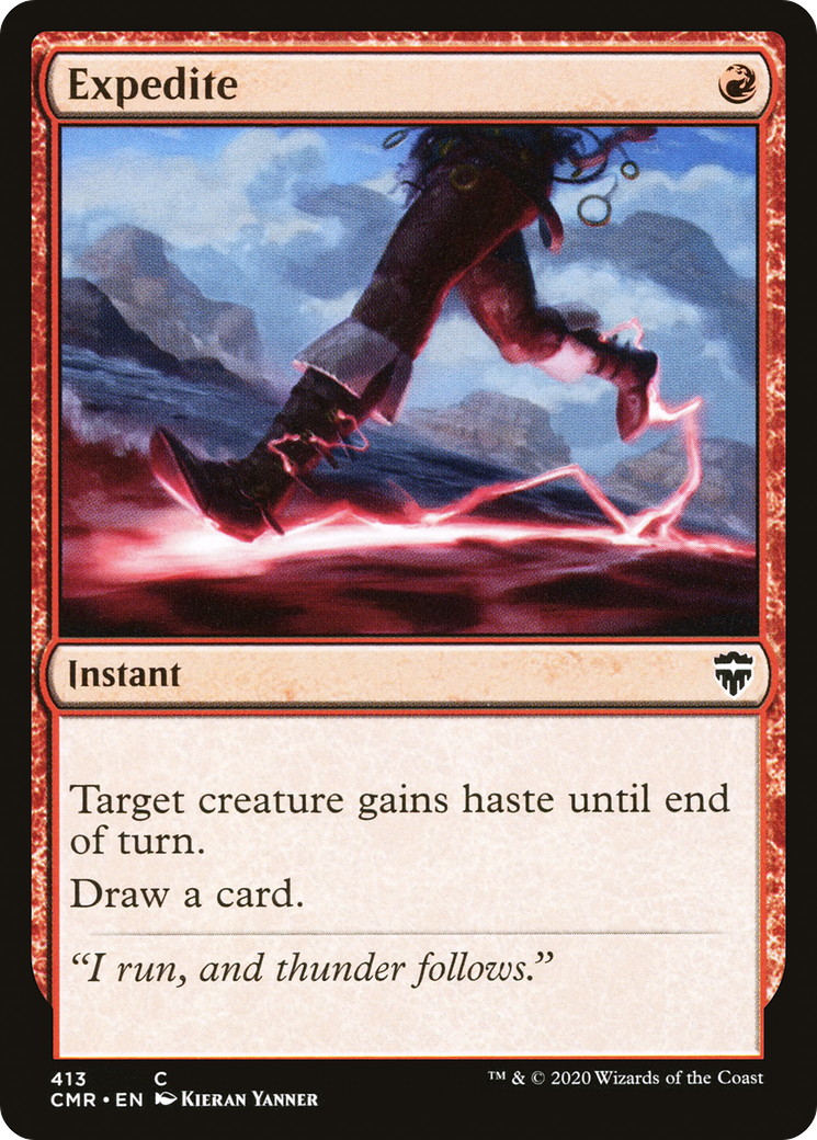 Expedite (CMR-413) [Commander Legends] MTG Single Wizards of the Coast