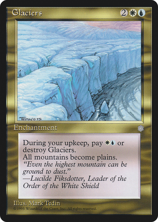 Glaciers (ICE-294) [Ice Age] MTG Single Wizards of the Coast