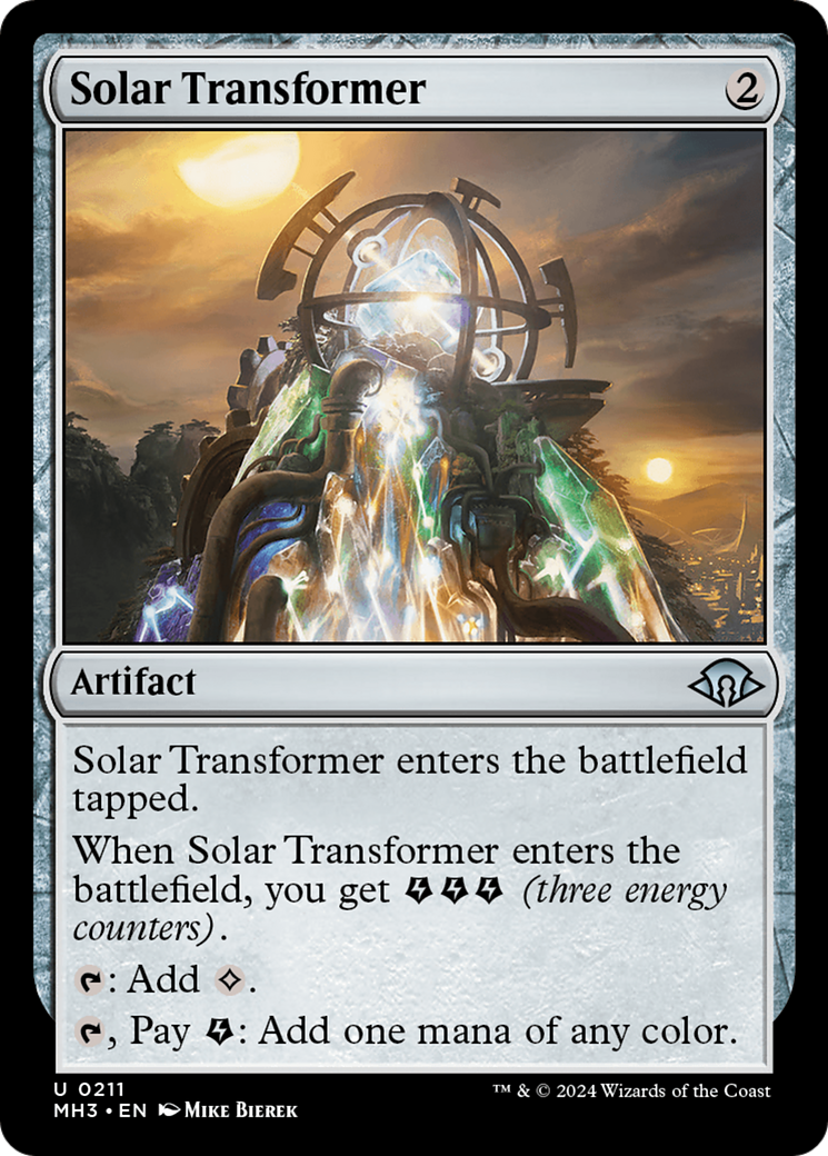 Solar Transformer (MH3-211) [Modern Horizons 3] Foil MTG Single Modern Horizons 3