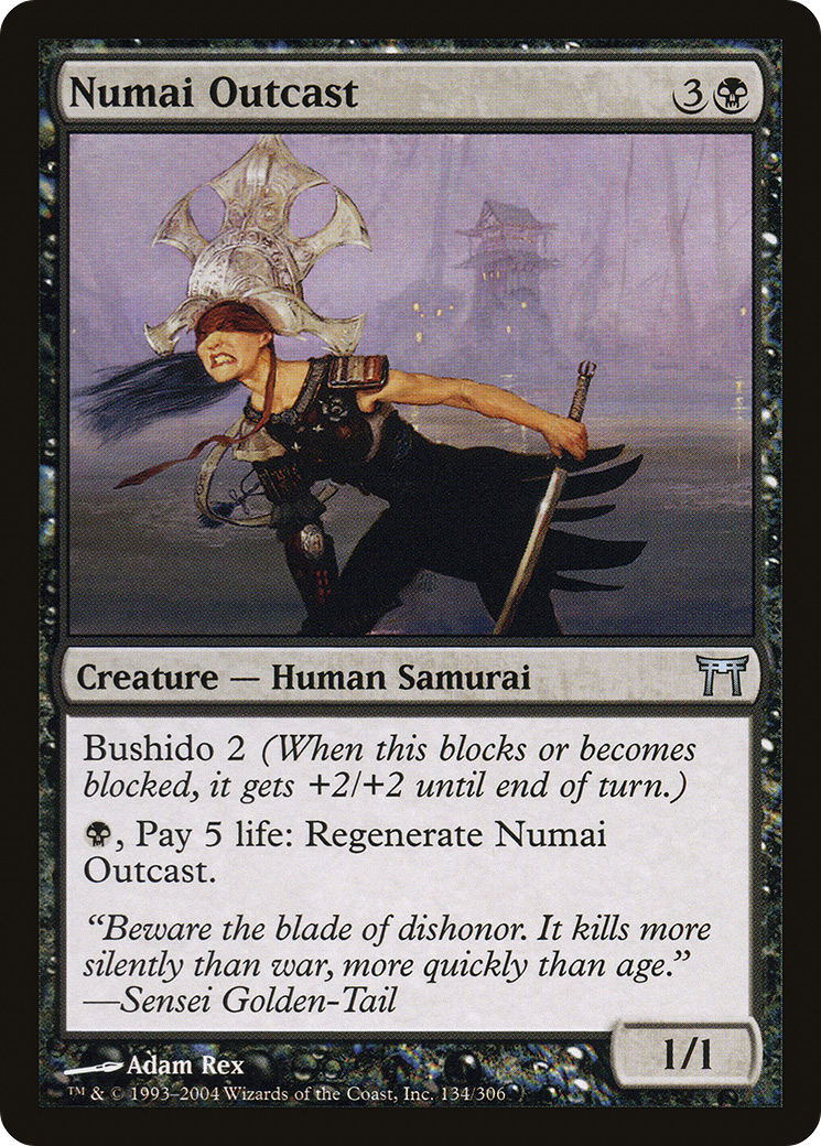 Numai Outcast (CHK-134) [Champions of Kamigawa] MTG Single Wizards of the Coast