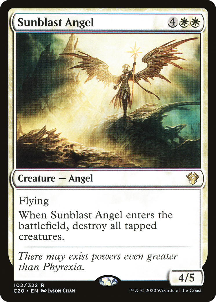 Sunblast Angel (C20-102) [Commander 2020] MTG Single Wizards of the Coast