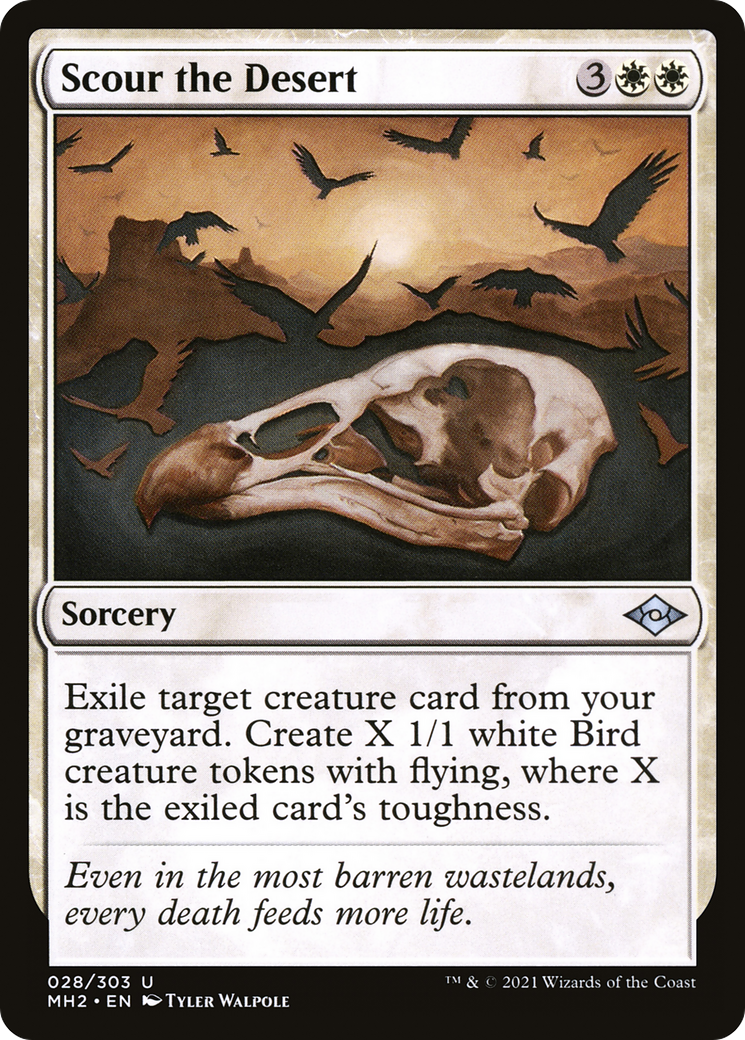 Scour the Desert (MH2-028) [Modern Horizons 2] MTG Single Wizards of the Coast