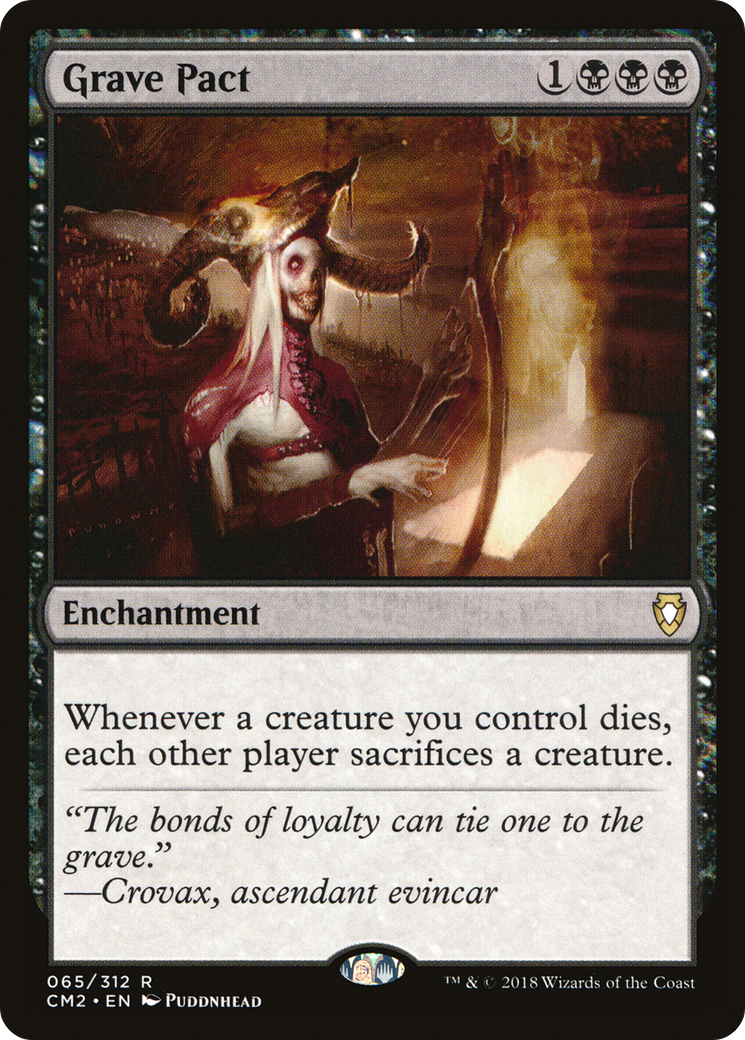 Grave Pact (CM2-065) [Commander Anthology Volume II] MTG Single Wizards of the Coast