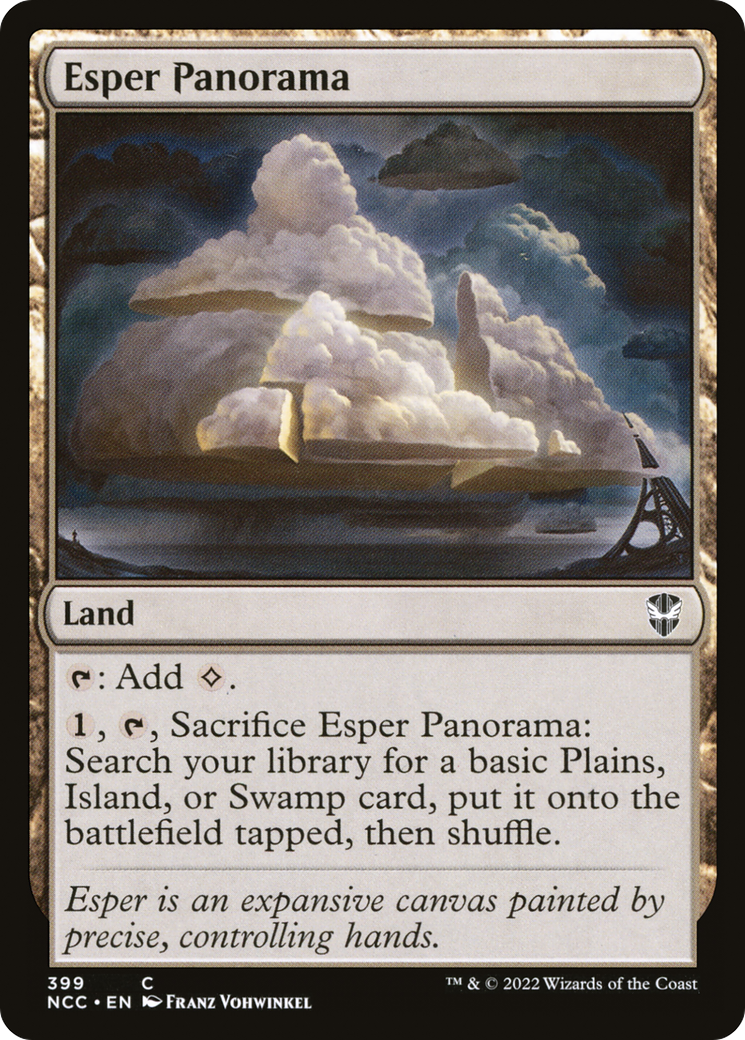 Esper Panorama (NCC-399) [New Capenna Commander] MTG Single Wizards of the Coast
