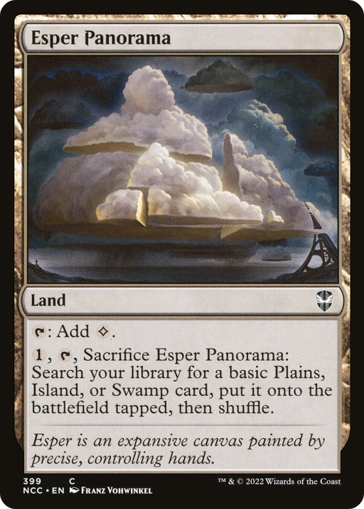 Esper Panorama (NCC-399) [New Capenna Commander] MTG Single Wizards of the Coast