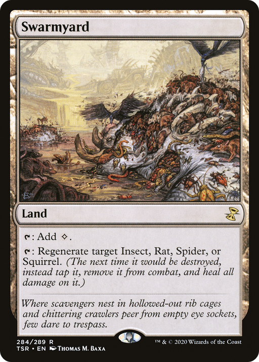 Swarmyard (TSR-284) [Time Spiral Remastered] Foil MTG Single Wizards of the Coast