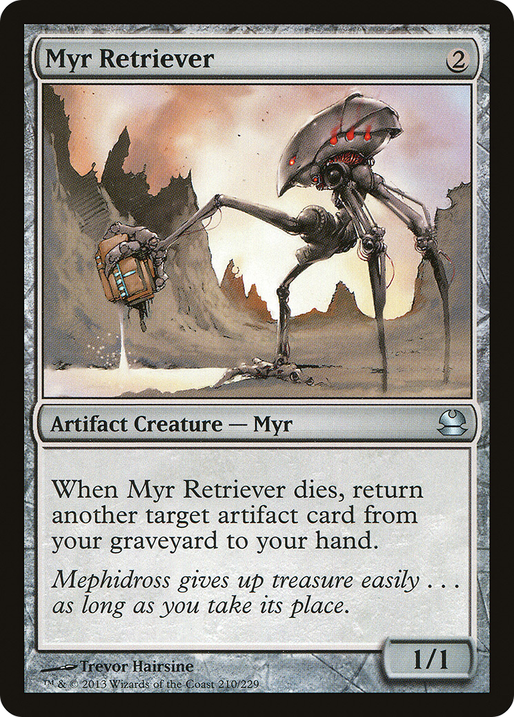 Myr Retriever (MMA-210) [Modern Masters] MTG Single Wizards of the Coast