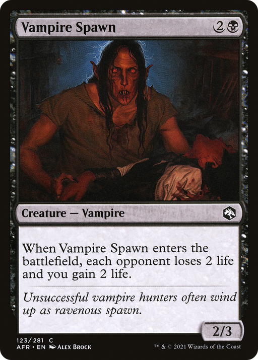 Vampire Spawn (AFR-123) [Adventures in the Forgotten Realms] MTG Single Wizards of the Coast