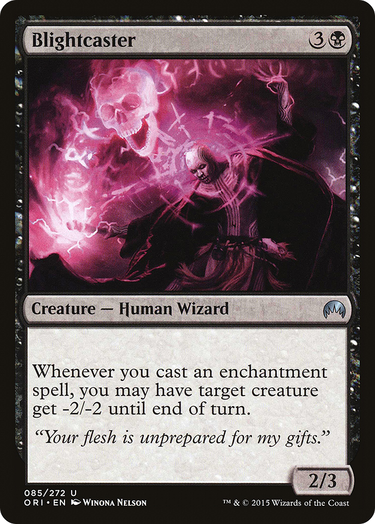 Blightcaster (ORI-085) [Magic Origins] MTG Single Wizards of the Coast